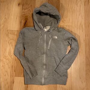 The North Face Heather Gray Hoodie